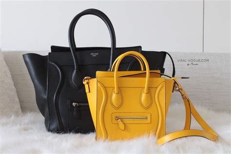 size comparison celine luggage|celine shoulder luggage tote price.